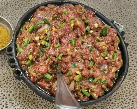 Bozena Shiro at Gohe Ethiopian Restaurant in Winnipeg